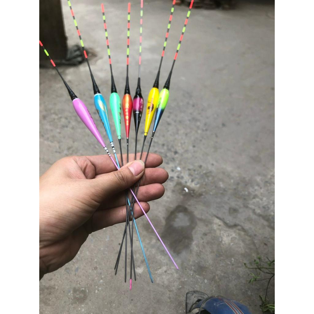 Phao câu cá điện, phao câu ban đêm giá rẻ kèm pin