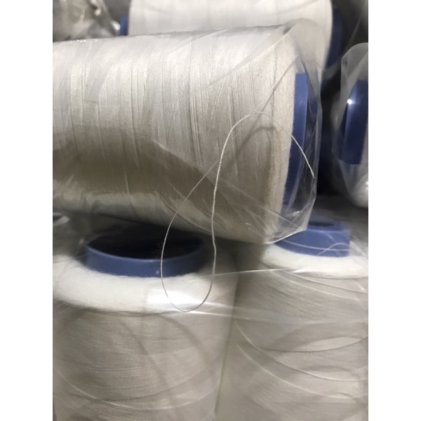 CHỈ MAY cotong trắng sợi nhỏ 5000m