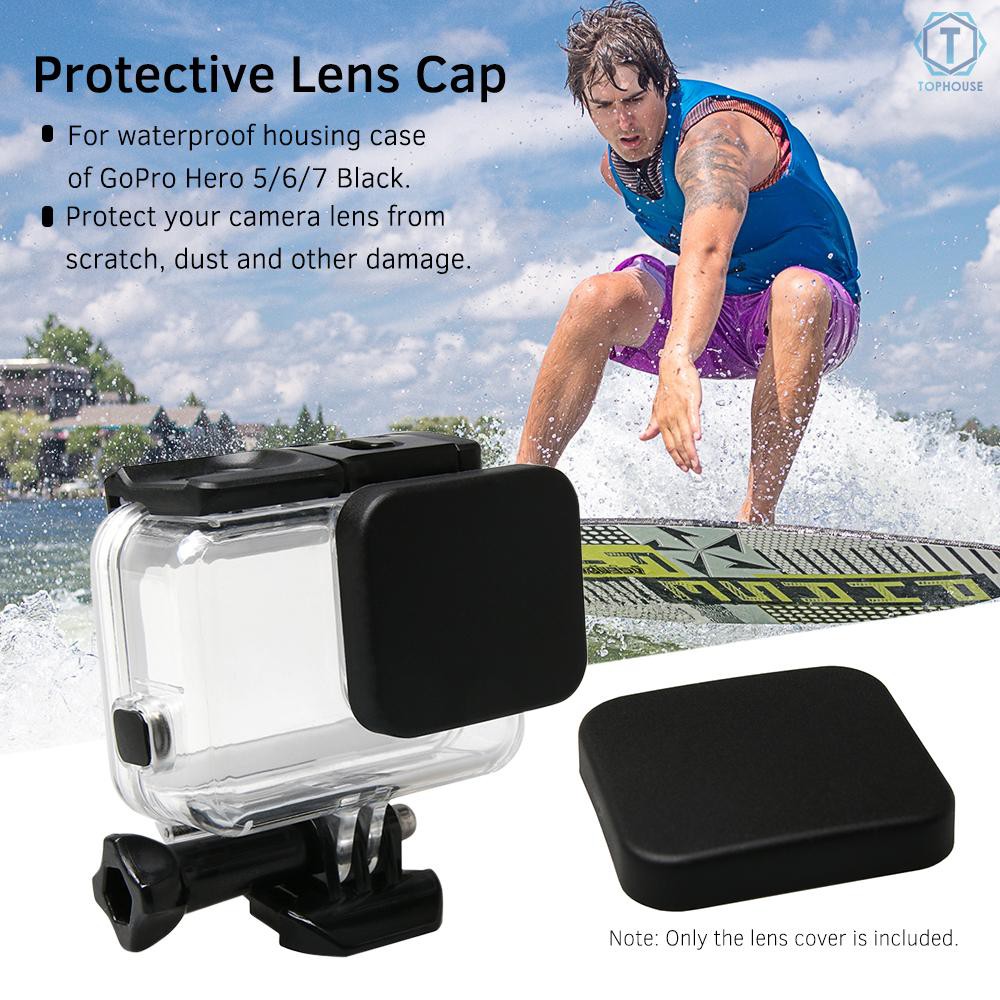 Hộp đựng ống kính bằng nhựa PC chống nước chuyên dụng cho GoPro Hero 5/6/7