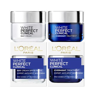 Bộ Kem Dưỡng Da Ngày Và Đêm L'Oreal Paris White Perfect Clinical 50ml x 2_TULP00016CB
