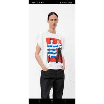 ÁO THUN TAY HẾN HÌNH ĐỎ