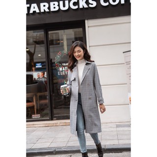 MAIIMER - Áo Khoác Trench Coat Hebe