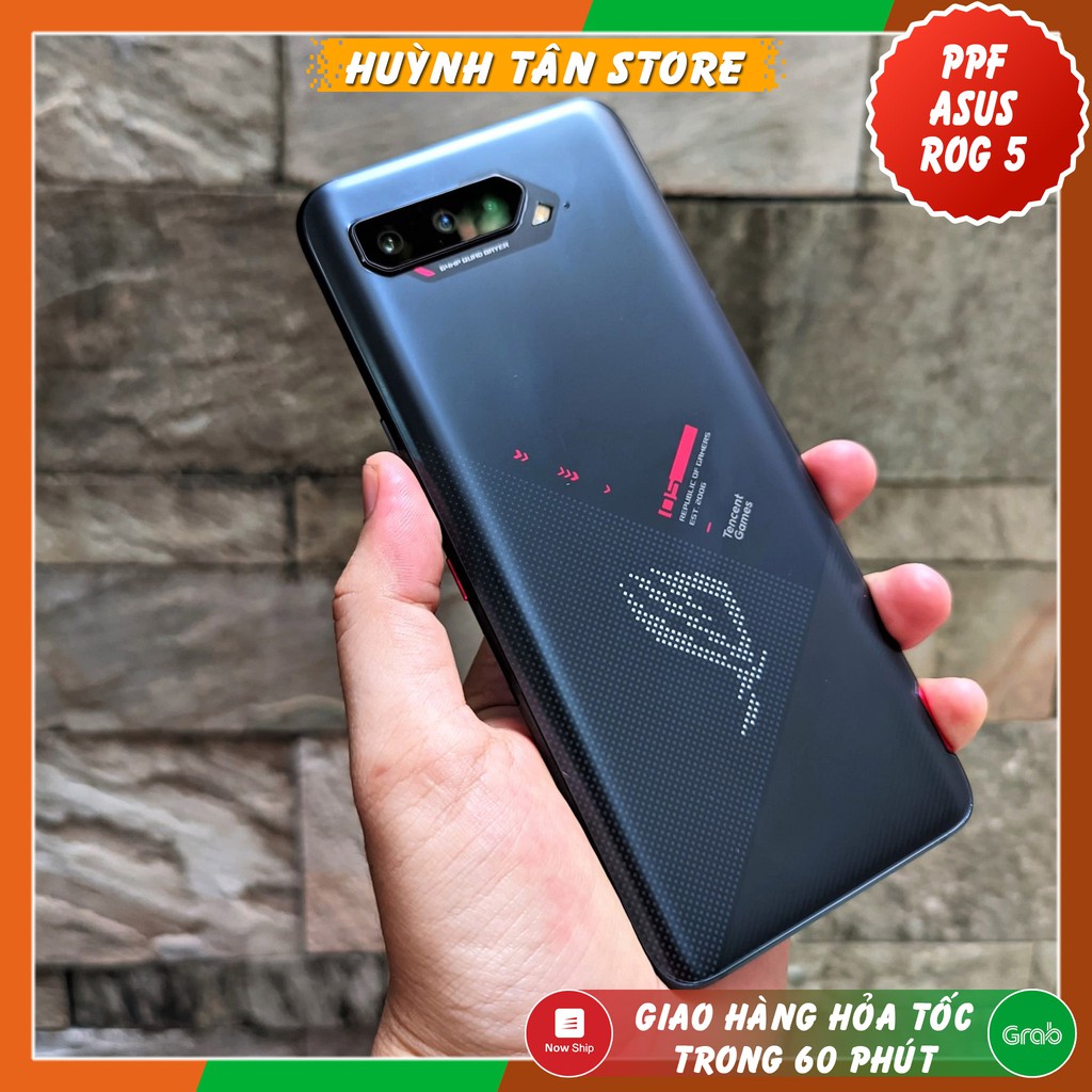 [Mua 1 tặng 1] Dán dẻo PPF Asus ROG Phone 5 bảo vệ toàn diện