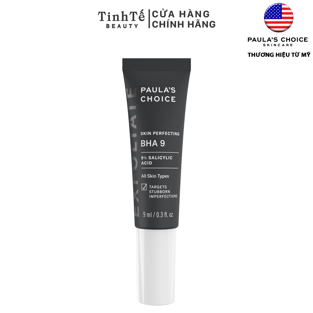 Tinh chất hỗ trợ giảm mụn Paula's Choice BHA 9 phần trăm RESIST BHA9 8.4ml