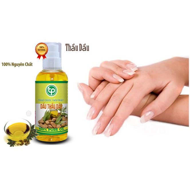 Dầu thầu dầu nguyên chất 100ml