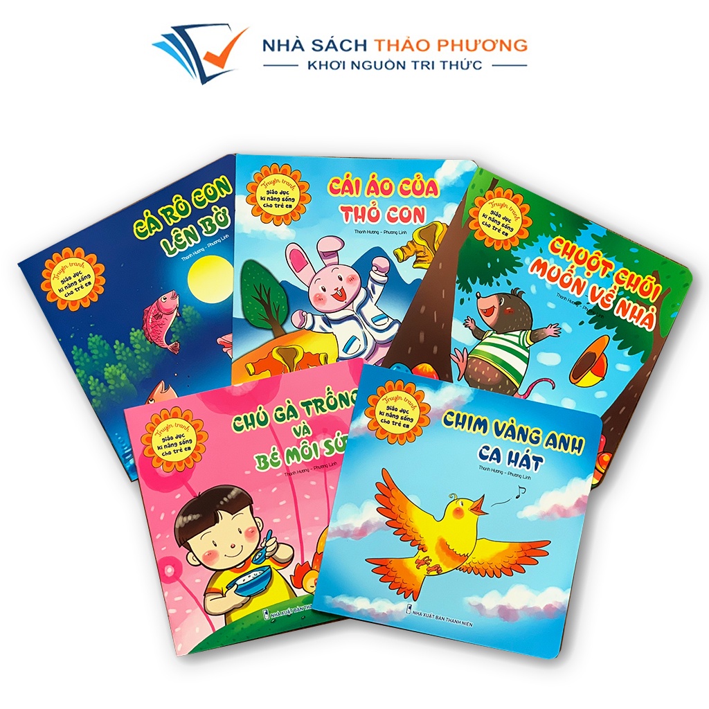 Sách - Truyện tranh giáo dục kỹ năng sống cho trẻ em (Bộ 10 cuốn)