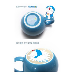 Cốc sứ Doraemon cốc Doremon có nắp