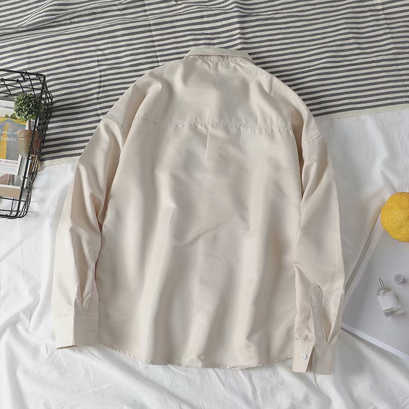 Men's fashion printed long-sleeve shirt