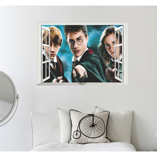 Decal trang trí cửa sổ Harry Potter