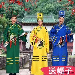 Đạo giáo áo choàng đạo giáo quần áo đạo sĩ áo choàng đạo giáo áo choàng phù hợp với đạo sĩ quần áo tin đồn Đạo giáo Thái cực chuyện phiếm quần áo cổ điển hiệu suất