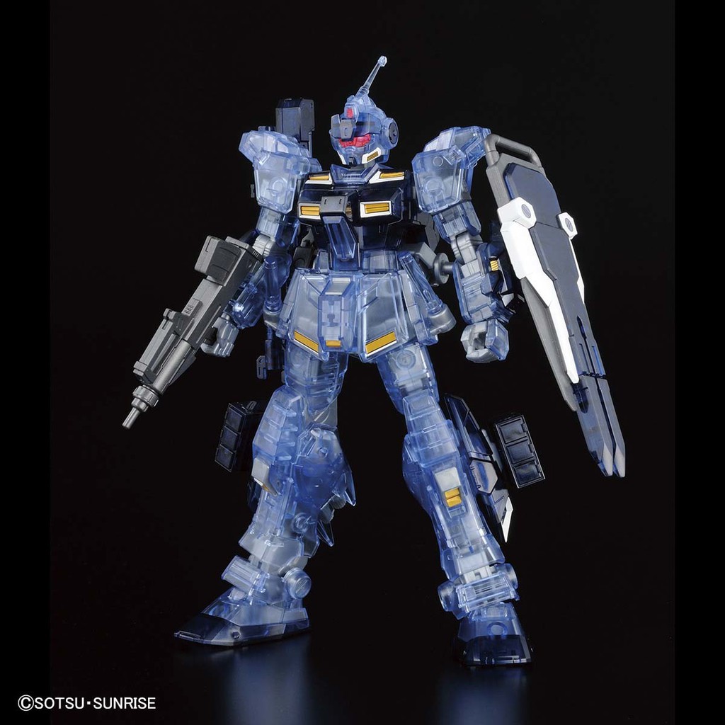 Mô Hình Lắp Ráp HG UC The Gundam Base Limited 1/144 Pale Rider (Ground Heavy Equipment Type) [Clear Color]