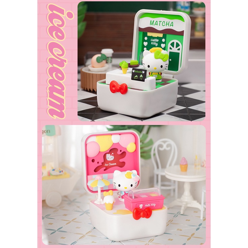 Búp Bê Pop Mart Dễ Thương Dòng Thị Trấn Thức Ăn Hello Kitty