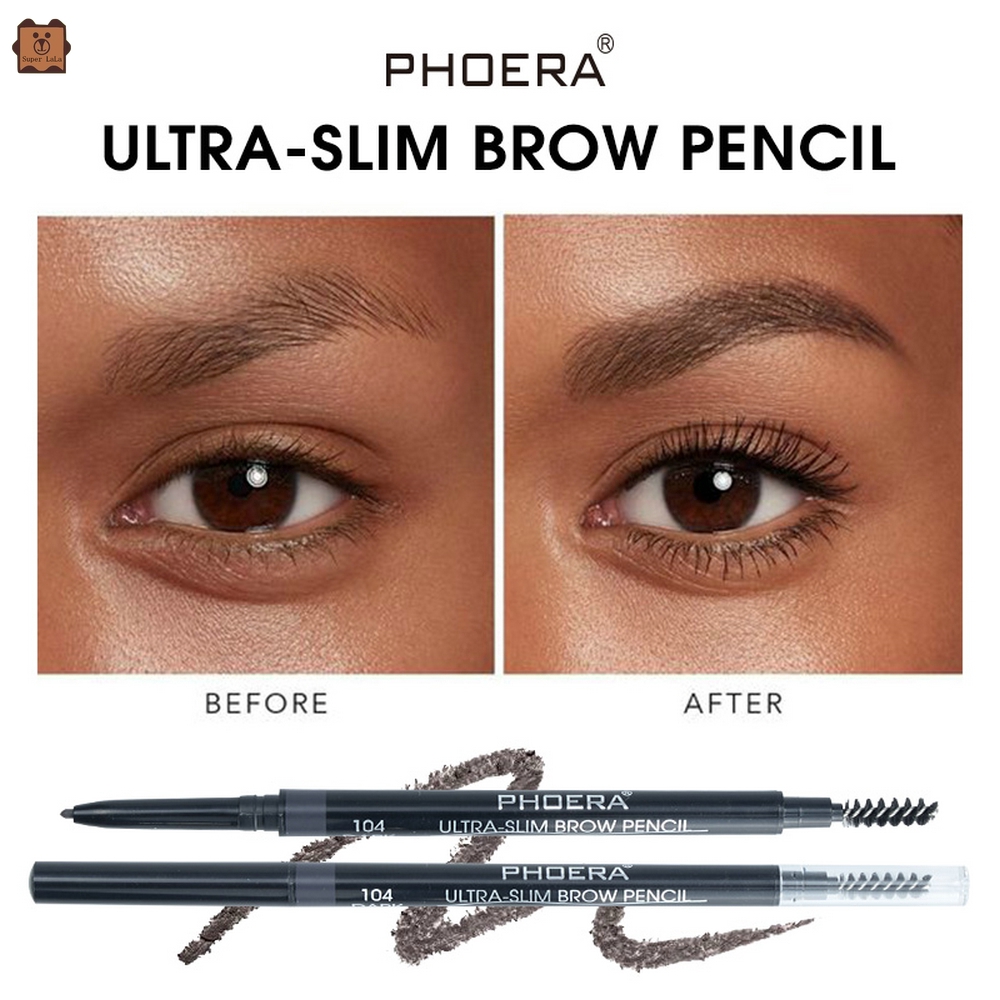 Chì kẻ lông mày PHOERA chống nước 5 màu sắc tùy chọn dành cho nữ