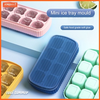 Cá Tuyết Khay Đá Khuôn 8 Lưới Mùa Hè Mới Mềm Kem Khuôn Dễ Dàng Demoulding Máy Làm Đá