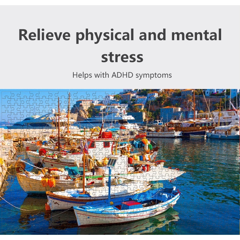 Có sẵn Trò Chơi Ghép Hình câu đố 500 miếng dành cho người lớn trẻ em lắp ráp trò chơi ghép hình câu đố của trẻ em Trò chơi giáo dục đồ chơi COD