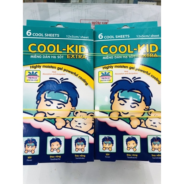 Dán hạ sốt Cool-kid Extra