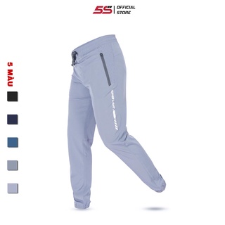 Quần Jogger Thể Thao Nam 5S, Chất Gió Mềm Mịn, Siêu Nhẹ, Lưng Chun Phối Dây Rút Thoải Mái (014)