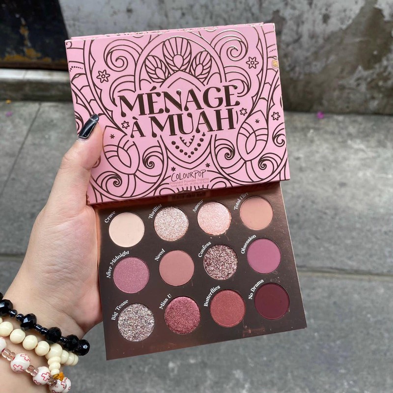 BẢNG PHẤN MẮT COLOURPOP 12 Ô MENAGE Á MUAH CHÍNH HÃNG - 8353