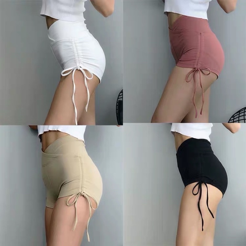 Quần short đùi dây rút cạp cao đi gym đi bơi đi chơi có size thun lạnh cao cấp co giãn 4 chiều-JAMI-QN_036