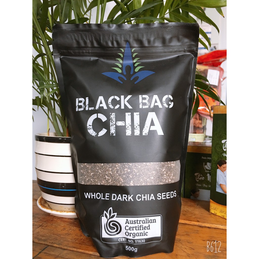 Hạt chia úc BLACK BAG CHIA 500G