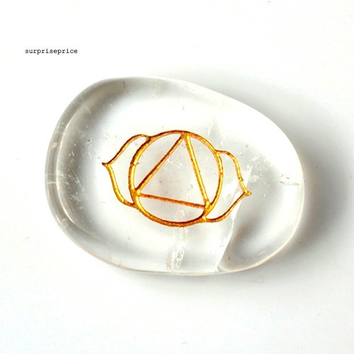 Bộ 7 đá luân xa dùng trang trí độc đáo