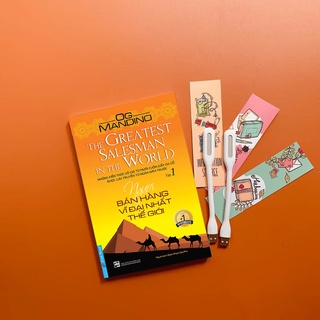bookmark xinh xắn - Người Bán Hàng Vĩ Đại Nhất Thế Giới (Tập 1) - FREESHIP XTRA
