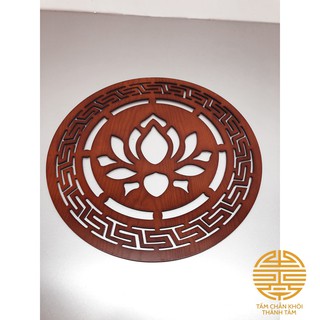 [ ĐỒ THỜ CÚNG ] Ốp Trang Trí Bàn Thờ ( Mẫu Hoa Sen ) 41 Cm ( Phù hợp không gian thờ Phật )