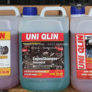 Dung dịch làm sạch khoang máy Uni Qlin – Bảo vệ môi trường