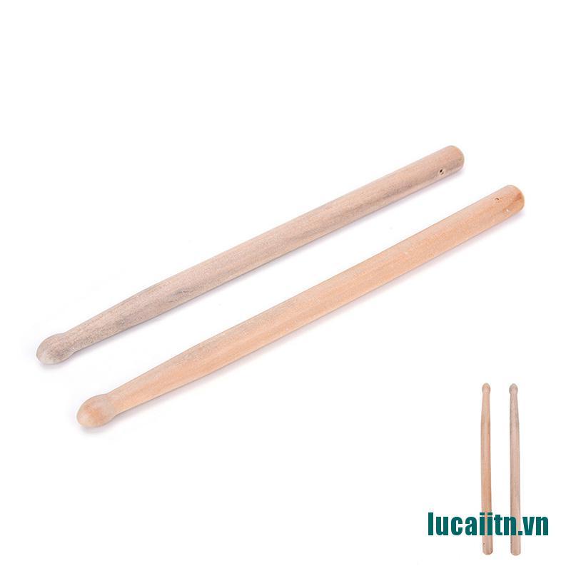 hot&New 1 Pairs Music Band Maple Wood Drum Sticks Drumsticks 5A