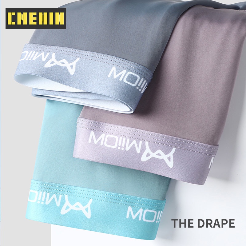 Bộ 4 Quần Lót Boxer Polyester Thoải Mái Gợi Cảm Cho Nam M1020