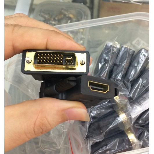 Đầu chuyển DVI HDMI - Đầu nối cáp mạng Lan RJ45 - Đầu nối VGA - Đầu nối HDMI cho các thiết bị máy tính giá siêu rẻ