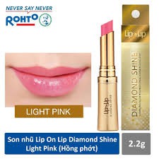 Son Nhũ Trang Điểm Dưỡng Tối Ưu Lip On Lip Diamond Shine 2,2g FREESHIP Hàng Chính Hãng Mềm Môi Dưỡng Ẩm -HT133