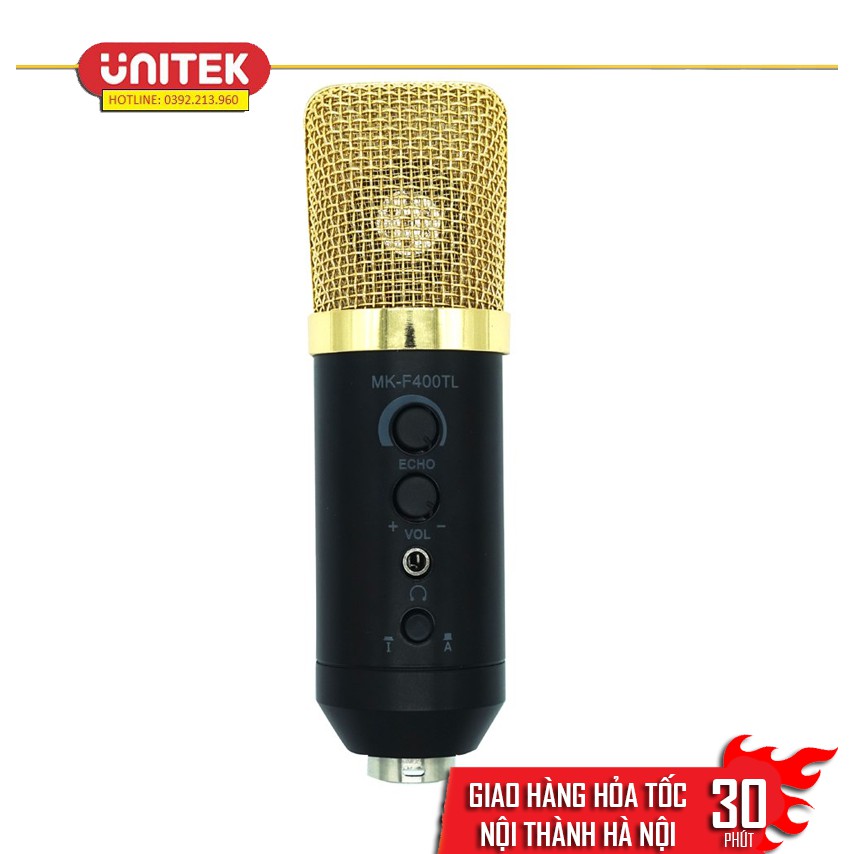 Micro karaoke cho điện thoại và máy tính MK F400TL
