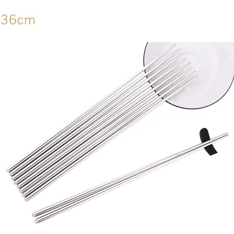 Đũa  Inox  làm  bếp - 36cm 42g