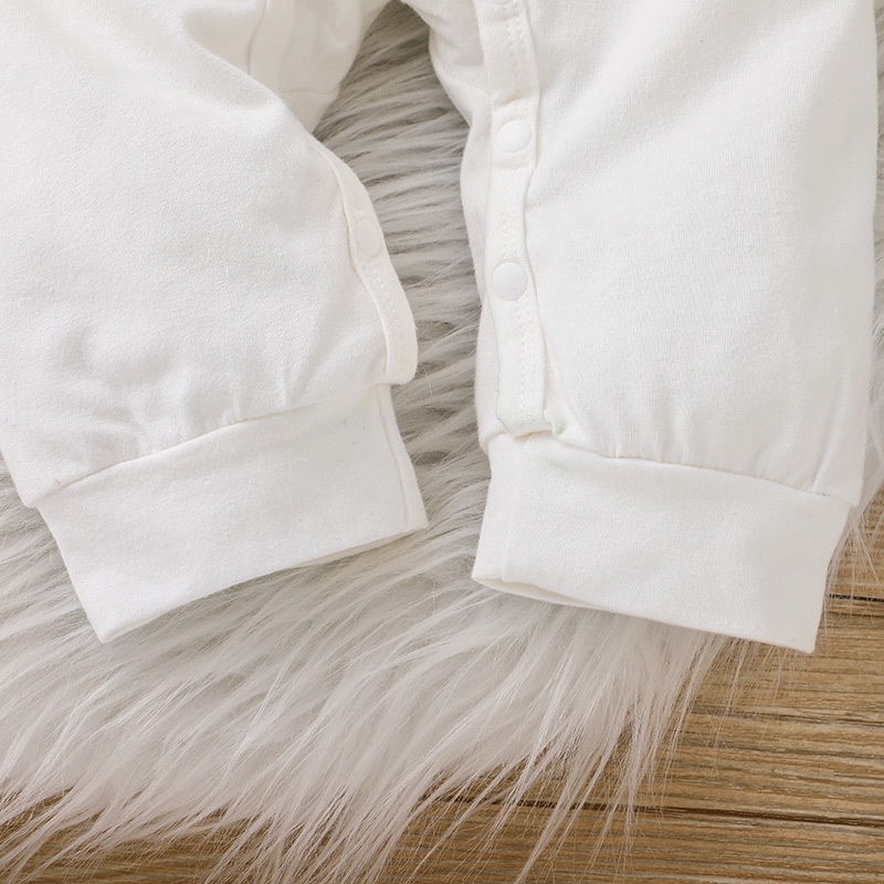 Body bé gái đồ sơ sinh từ 0 đến 24 tháng bodysuit liền thân dài tay quần áo cho bé trẻ em