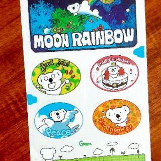 sticker gấu đáng iu