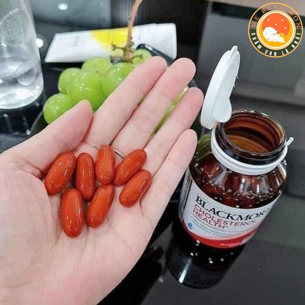 Viên uống Blackmores Cholesterol Health của úc 60 viên giảm mỡ máu, giúp duy trì mức cholesterol khỏe mạnh