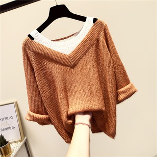Áo len trễ vai ulzzang al158