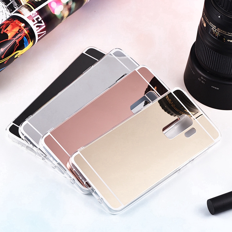 Sale 70% Ốp điện thoại thời trang tráng gương sành điệu cho Samsung, S6 Edge-Silver Giá gốc 37,000 đ - 24C132