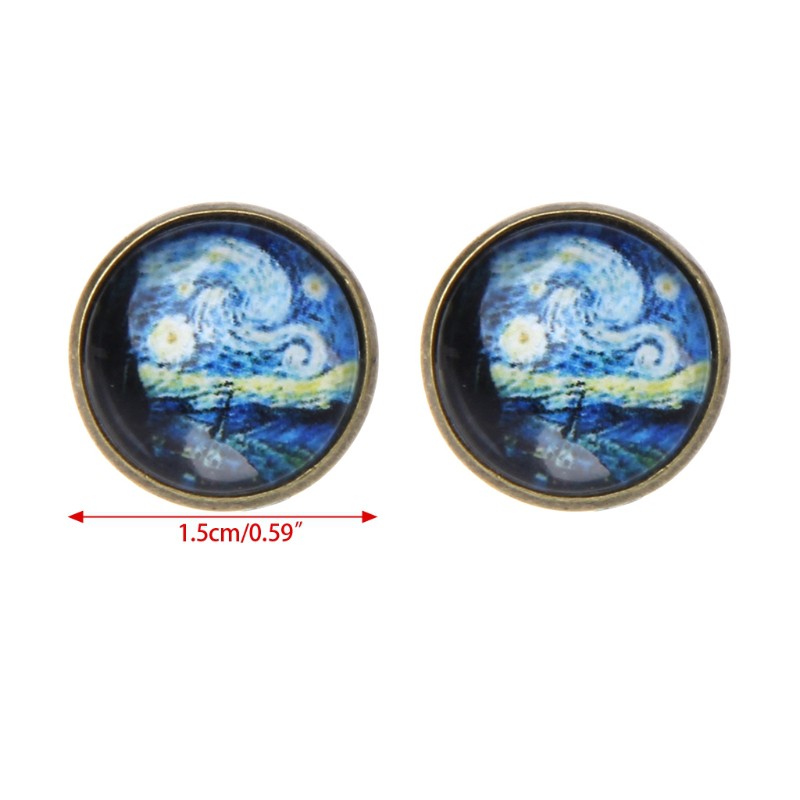 Hoa tai kiểu dáng chiếc vòng phong cách thời trang độc đáo cho nữ