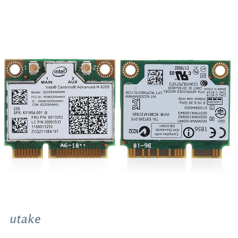 Card Wifi Không Dây Utake 300m Intel 6205 Cho Hp 8570w 8470w