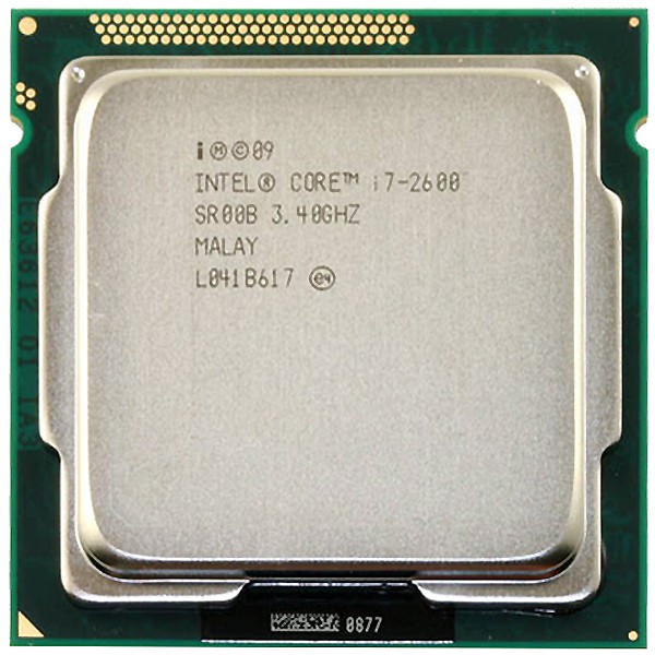 Bộ Vi Xử Lý Intel Core i7 2600 4 nhân 8 luồng sockeet 1155 3.40 GHz - 3.80 GHz bóc máy (Giá Khai Trương)