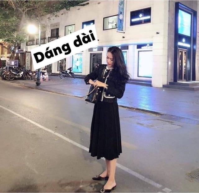 CHÂN VÁY DẬP LY 2 KIỂU NGẮN DÀI | BigBuy360 - bigbuy360.vn