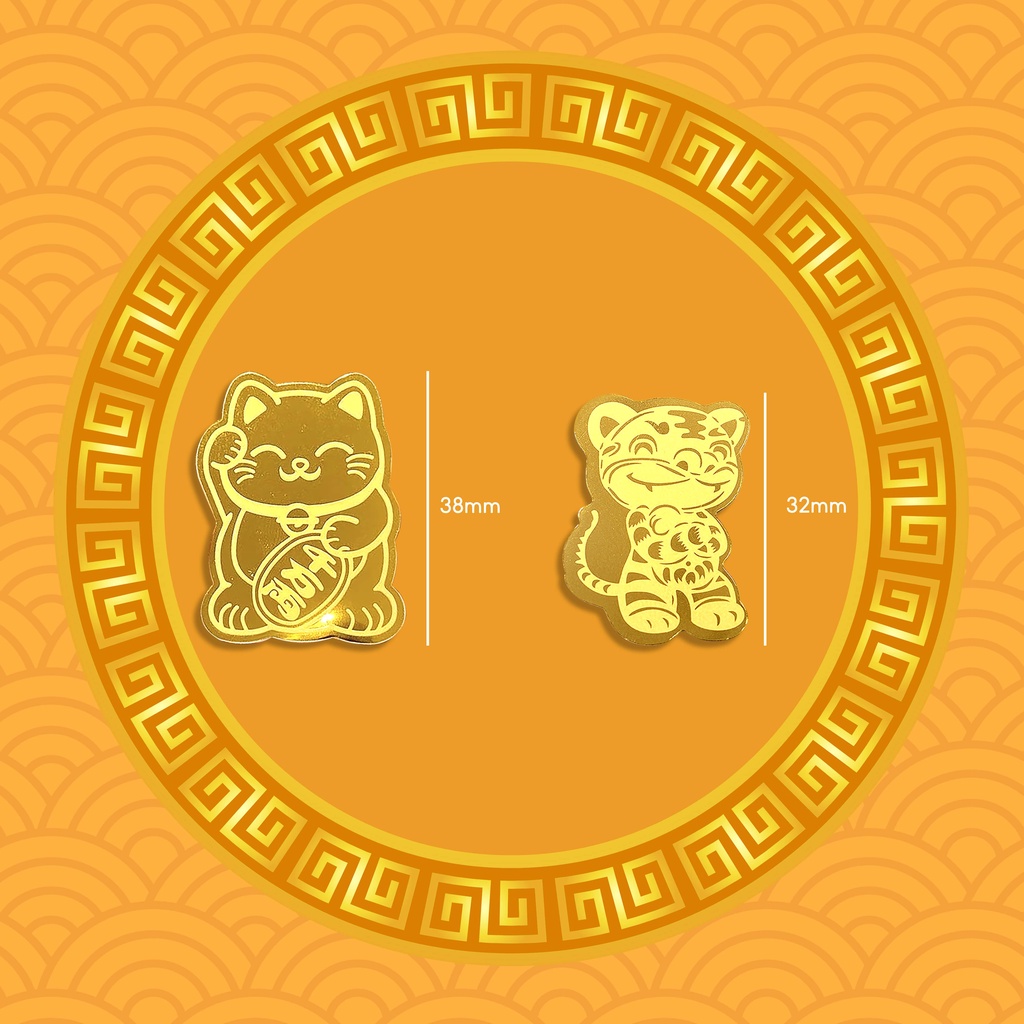 Miếng Dán Sticker Tài Lộc Mạ Vàng cho ốp lưng /6plus/6s/6splus/7plus/8/8plus/x/xs/11/12/13/14/pro/max/promax/plus iphone