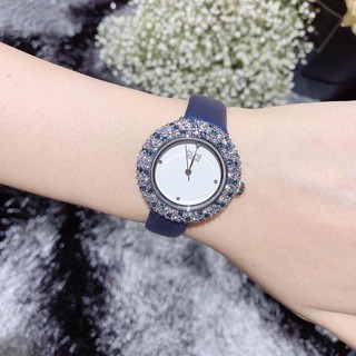Đồng Hồ Nữ Burgi Diamond Silver BUR227BU
