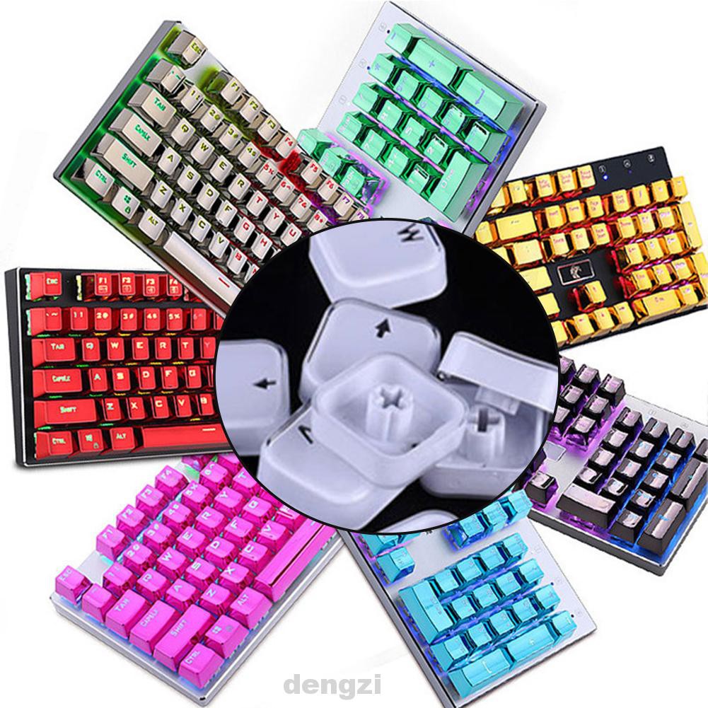 104 Keys Home Decorative Fashion Replacement Backlit Retro Office Translucent Mechanical Keyboard Keycap