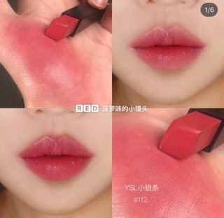 Son YSL slim sheer matte màu 101,108
