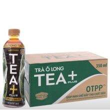 Thùng 24 chai Trà Ô Long Tea Plus 455ml