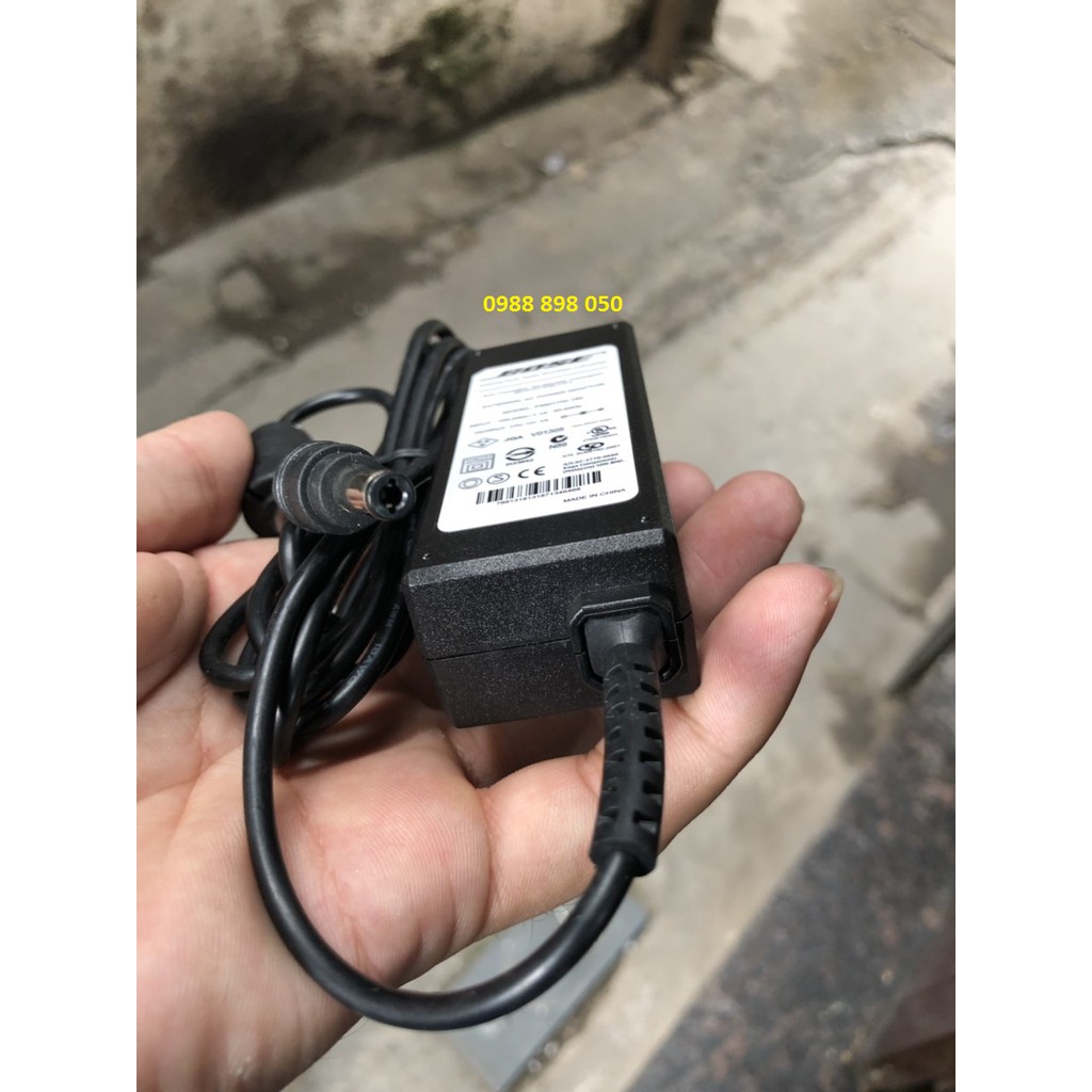 [Mã ELFLASH3 hoàn 10K xu đơn 20K] Dây nguồn sạc BOSE. 17V 1A