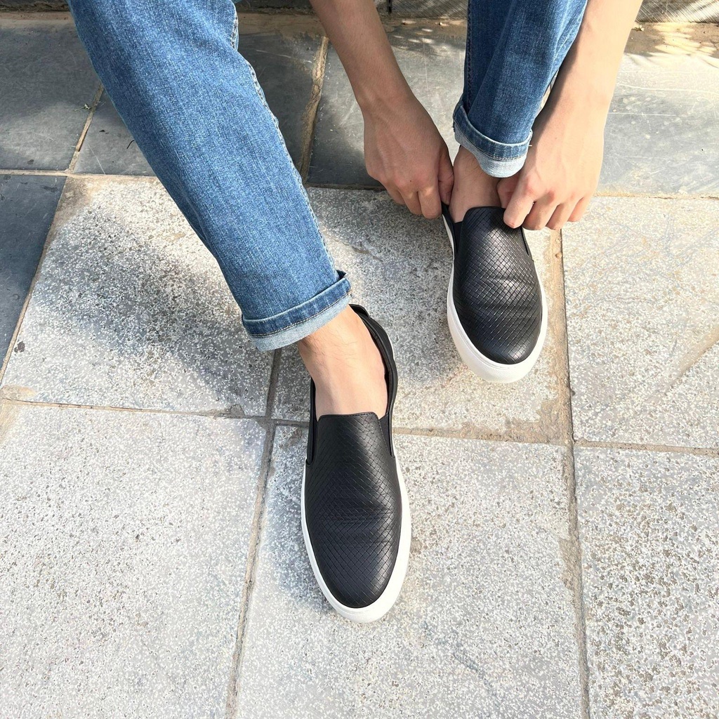 Giày lười nam hàng hiệu Jayden Slip-on êm chân,tăng chiều cao da thật sang trọng bền bỉ BENTONI